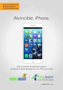 Picture of OneAssist Accidental & Liquid Damage Protection Plan for iPhones